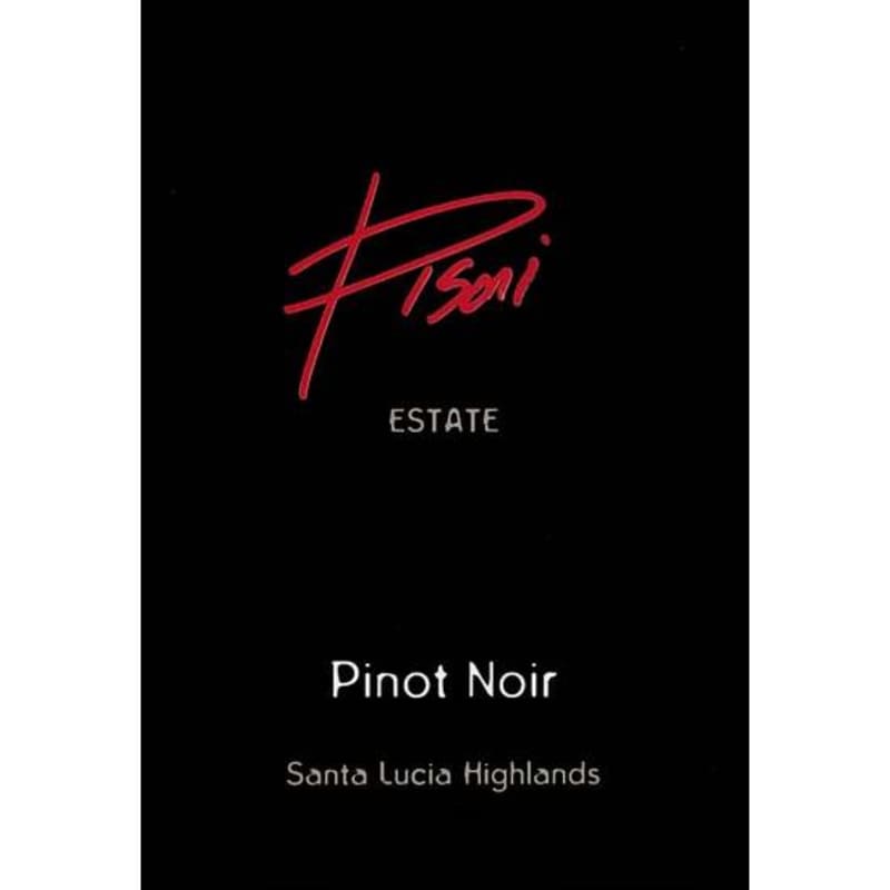 Pisoni Vineyards Estate Pinot Noir 2001 Front Label