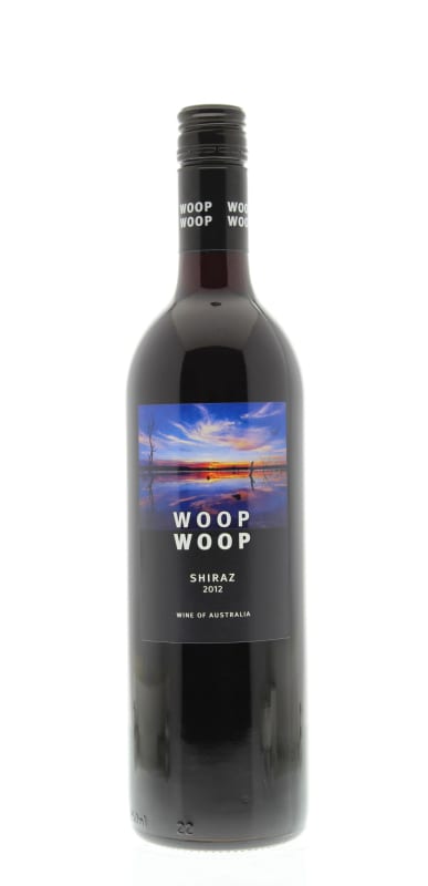 Woop Woop Shiraz 2012 Front Bottle Shot