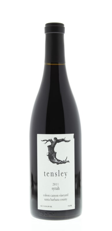 Tensley Colson Canyon Vineyard Syrah 2011 Front Bottle Shot