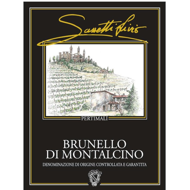 Pertimali Brunello di Montalcino (1.5 Liter Magnum) 1997 Front Label