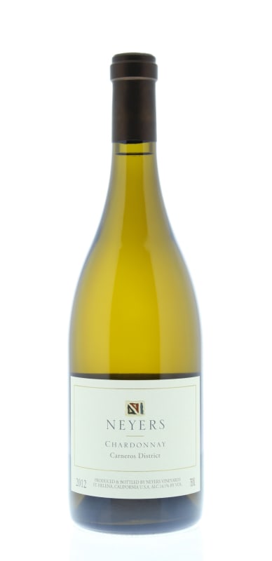 Neyers Carneros Chardonnay 2012 Front Bottle Shot