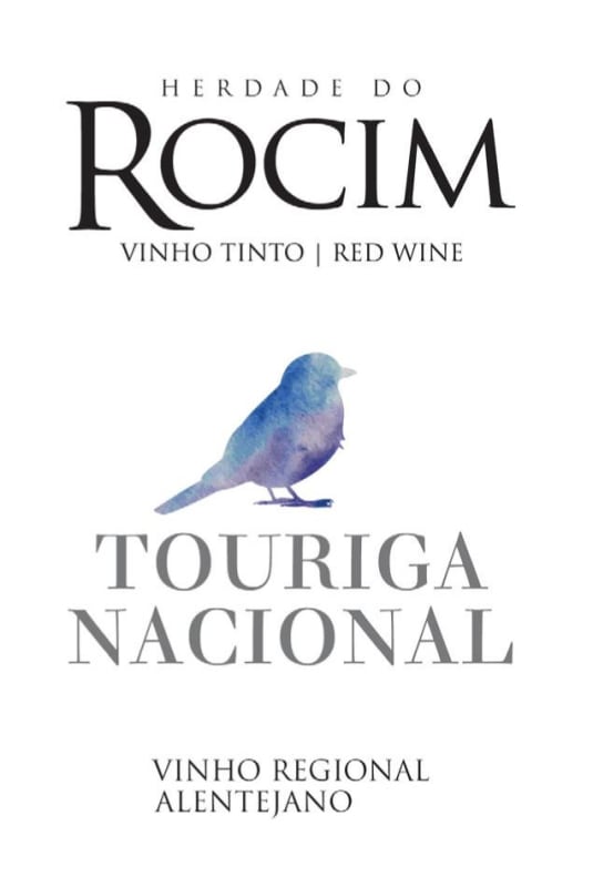 Herdade do Rocim Touriga Nacional 2012 Front Label