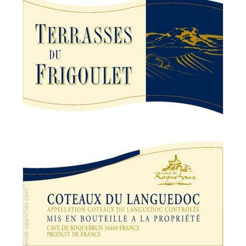 Cave de Roquebrun Terrasses du Frigoulet 2011 Front Label