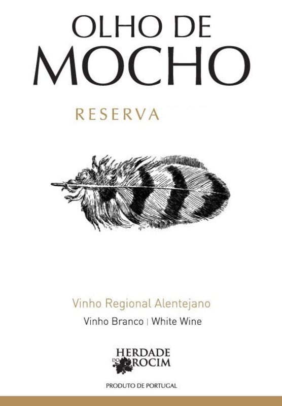 Herdade do Rocim Olho de Mocho Reserva Branco 2012 Front Label