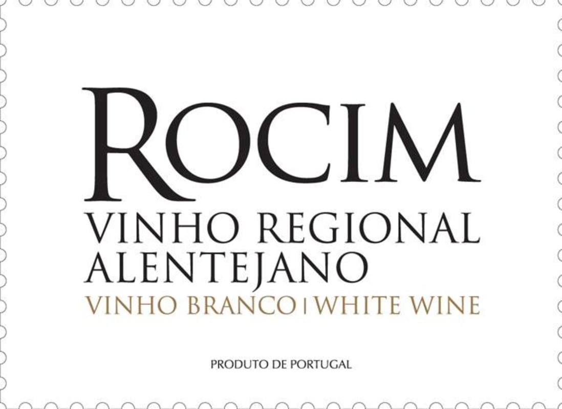 Herdade do Rocim Vinho Regional Alentejano Branco 2012 Front Label