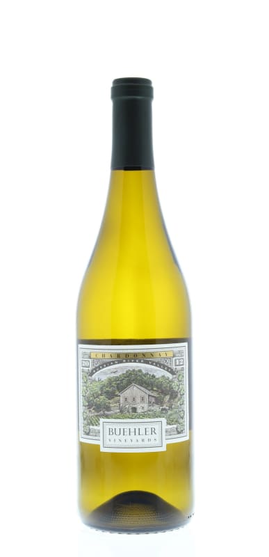Buehler Russian River Chardonnay 2012 Front Bottle Shot