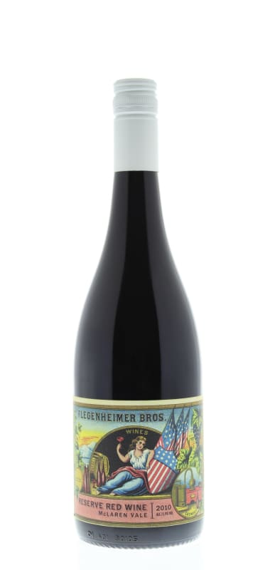 Flegenheimer Bros Reserve Red 2010 Front Bottle Shot