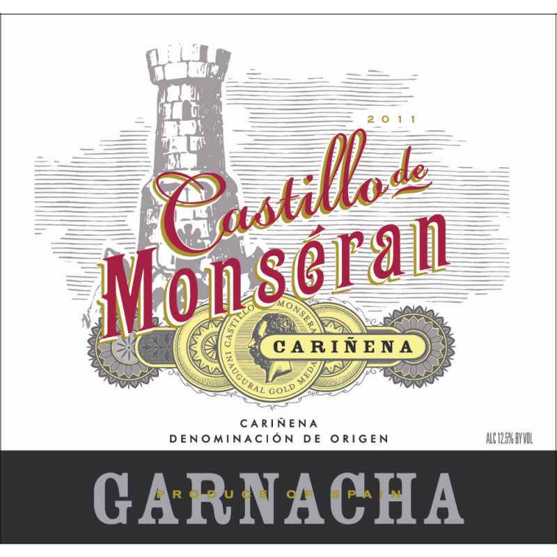 Castillo de Monseran Old Vine Garnacha 2011 Front Label