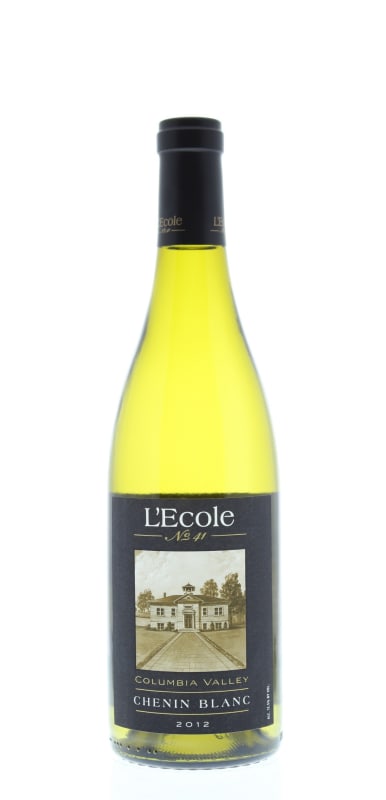 L'Ecole 41 Old Vines Chenin Blanc 2012 Front Bottle Shot