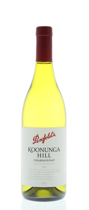 Penfolds Koonunga Hill Chardonnay 2012 Front Bottle Shot