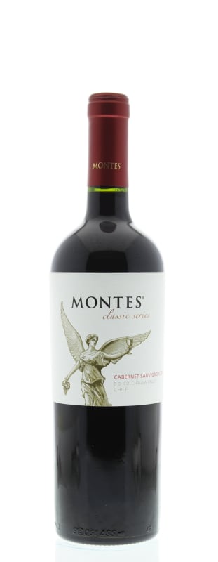 Montes Classic Series Cabernet Sauvignon 2012 Front Bottle Shot
