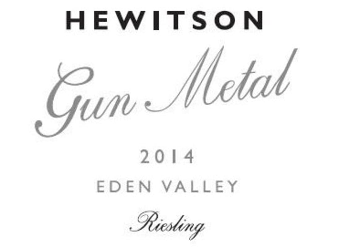 Hewitson Gun Metal Riesling 2014 Front Label