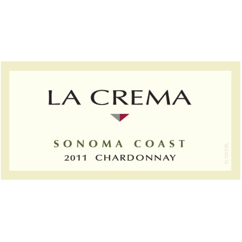 La Crema Sonoma Coast Chardonnay (375ML half-bottle) 2011 Front Label