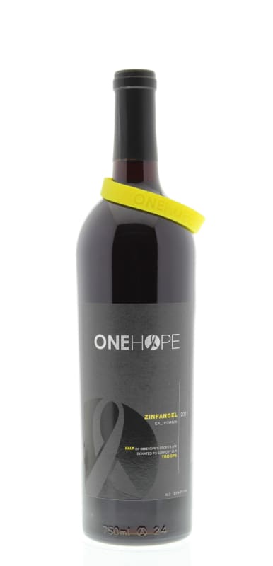 ONEHOPE California Zinfandel 2011 Front Bottle Shot