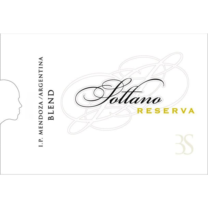 Bodega Sottano Reserva Blend 2010 Front Label