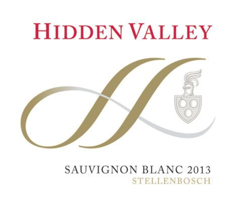 Hidden Valley Sauvignon Blanc 2013 Front Label
