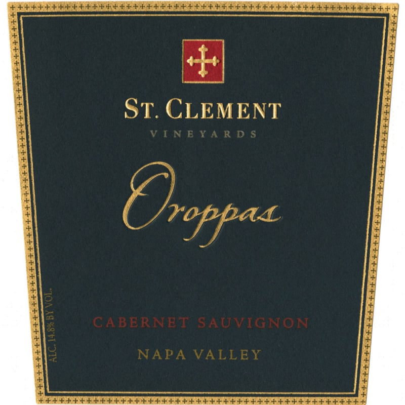 St. Clement Oroppas 2010 Front Label