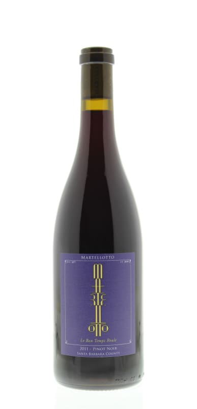 Martellotto Le Bon Temps Roule Pinot Noir 2011 Front Bottle Shot