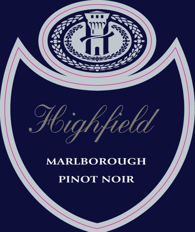 Highfield Pinot Noir 2008 Front Label