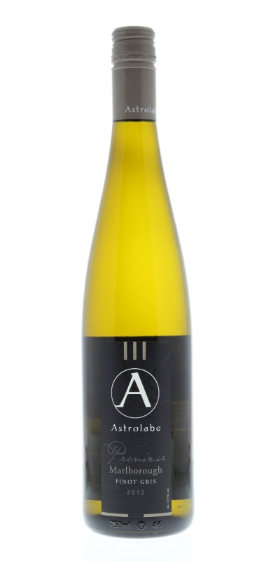 Astrolabe Province Pinot Gris 2012 Front Bottle Shot