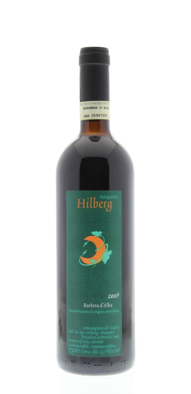 Hilberg Barbera d'Alba 2009 Front Bottle Shot