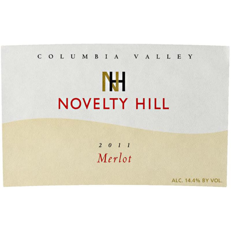 Novelty Hill Merlot 2011 Front Label