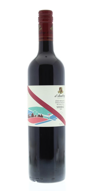 d'Arenberg Joseph Rowe Osborn Afflatus Shiraz 2010 Front Bottle Shot