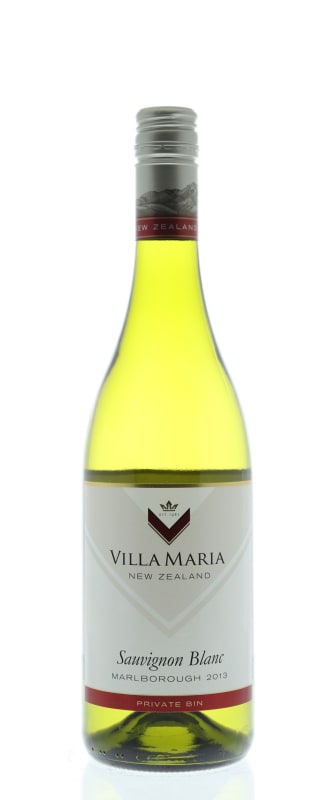 Villa Maria Private Bin Sauvignon Blanc 2013 Front Bottle Shot
