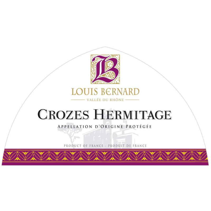 Louis Bernard Crozes Hermitage 2011 Front Label
