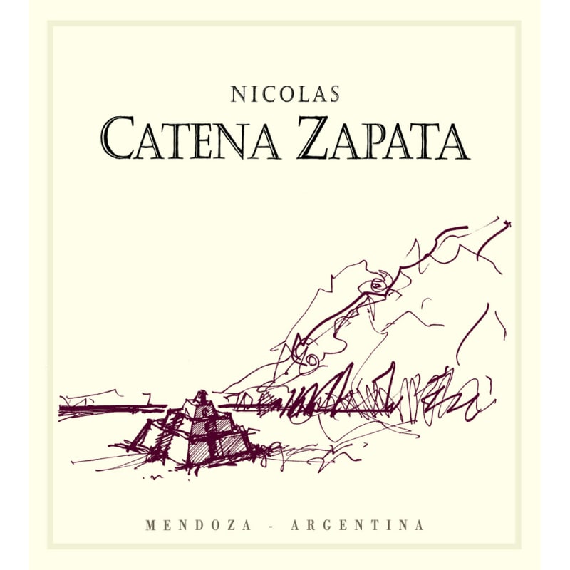 Catena Zapata Nicolas (3 Liter Bottle) 2008 Front Label