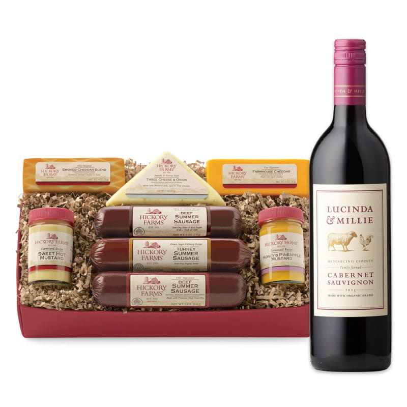 Hickory Farms Here's To The Holidays Gift Set Gift Product Image