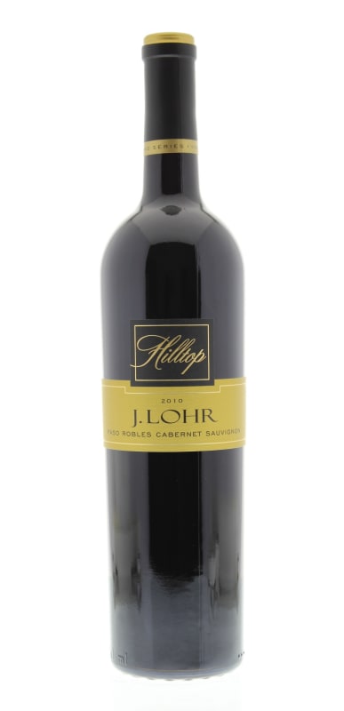 J. Lohr Hilltop Cabernet Sauvignon 2010 Front Bottle Shot