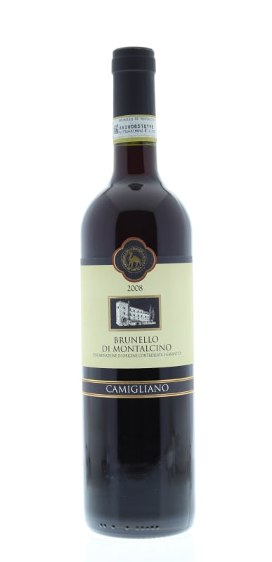Camigliano Brunello di Montalcino 2008 Front Bottle Shot