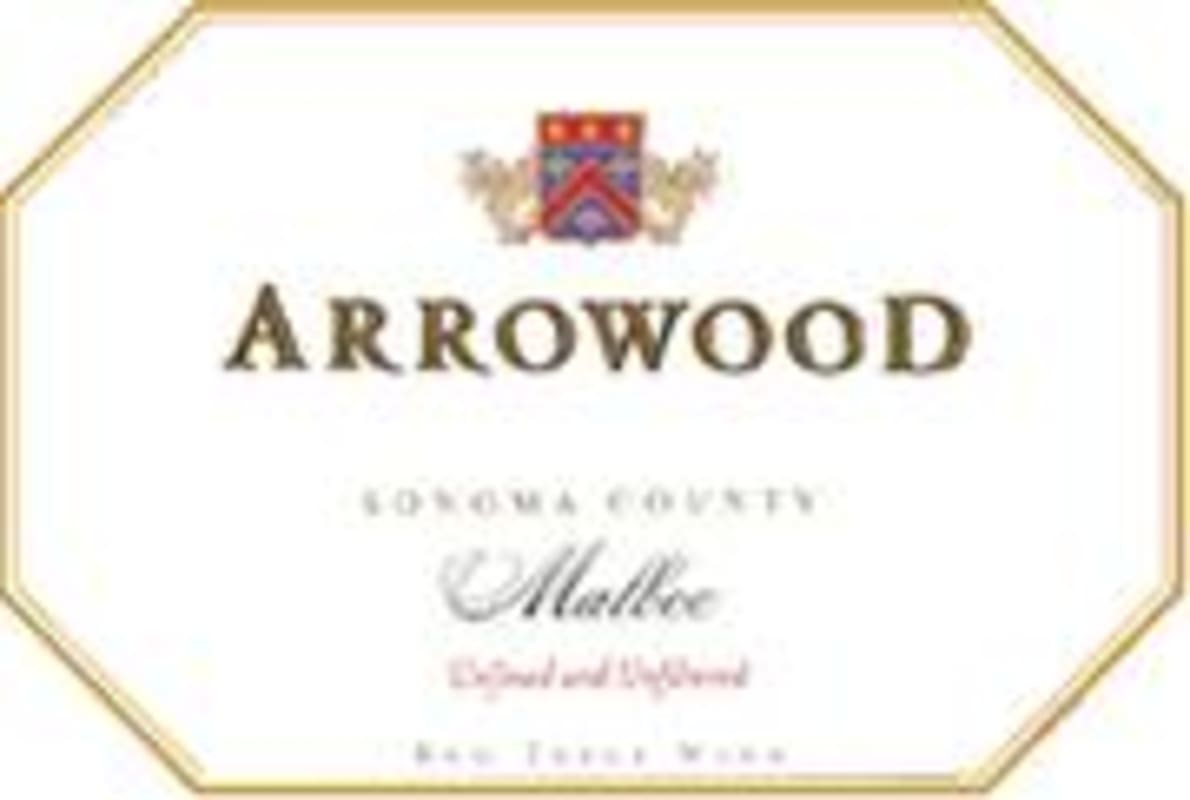 Arrowood Malbec 1993 Front Label
