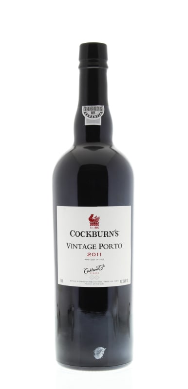 Cockburn's Vintage Port 2011 Front Bottle Shot