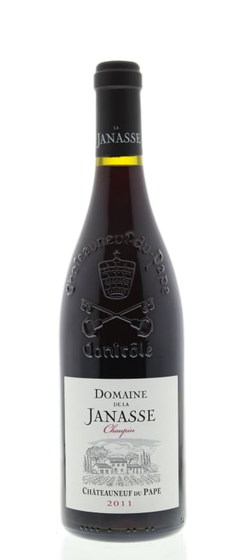 Domaine de la Janasse Chateauneuf-du-Pape Cuvee Chaupin 2011 Front Bottle Shot