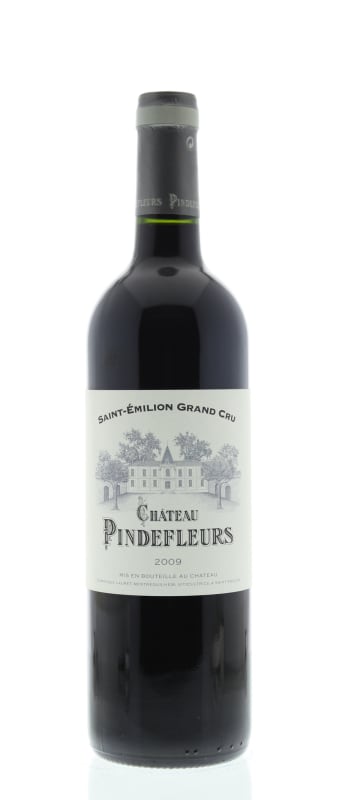 Chateau Pindefleurs St-Emilion Bordeaux 2009 Front Bottle Shot