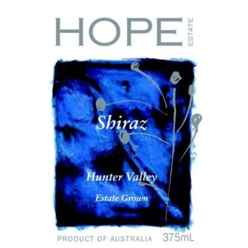 Hope Estate Shiraz 2009 Front Label