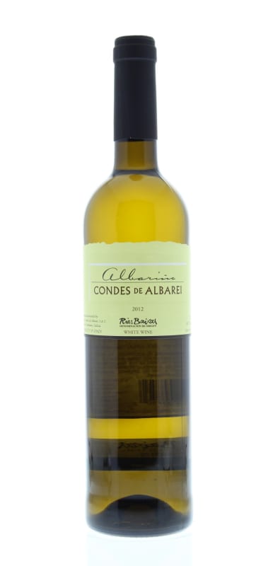 Condes de Albarei Albarino 2012 Front Bottle Shot