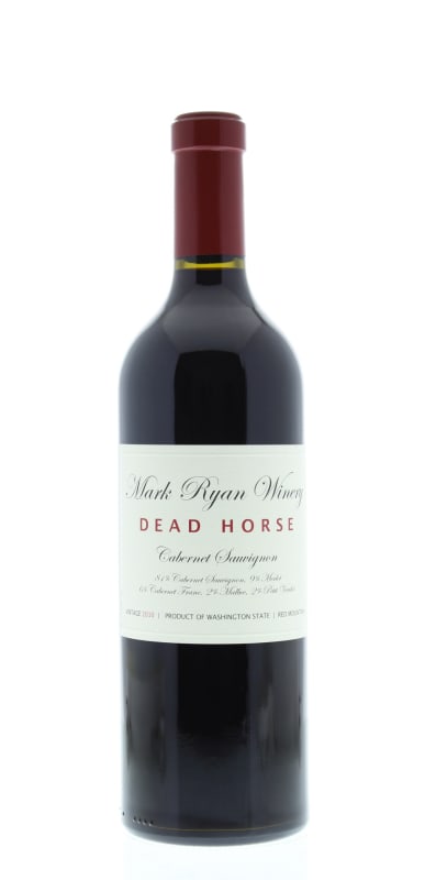 Mark Ryan Dead Horse Ciel du Cheval Vineyard 2010 Front Bottle Shot