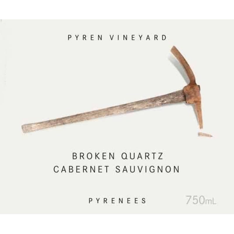 Pyren Vineyards Broken Quartz Cabernet Sauvignon 2010 Front Label