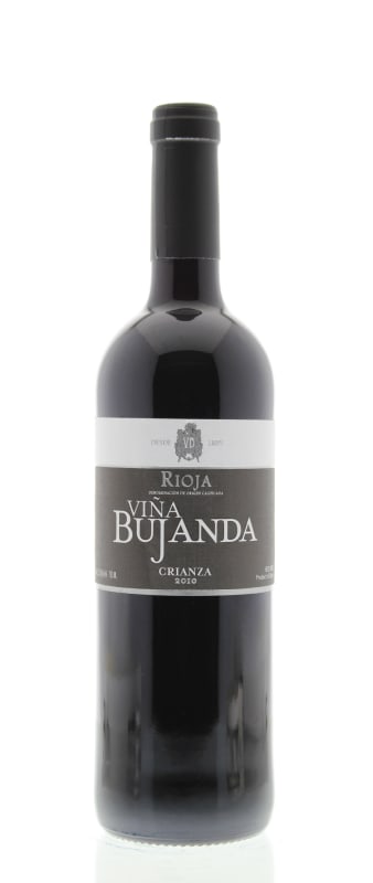 Vina Bujanda Crianza 2010 Front Bottle Shot