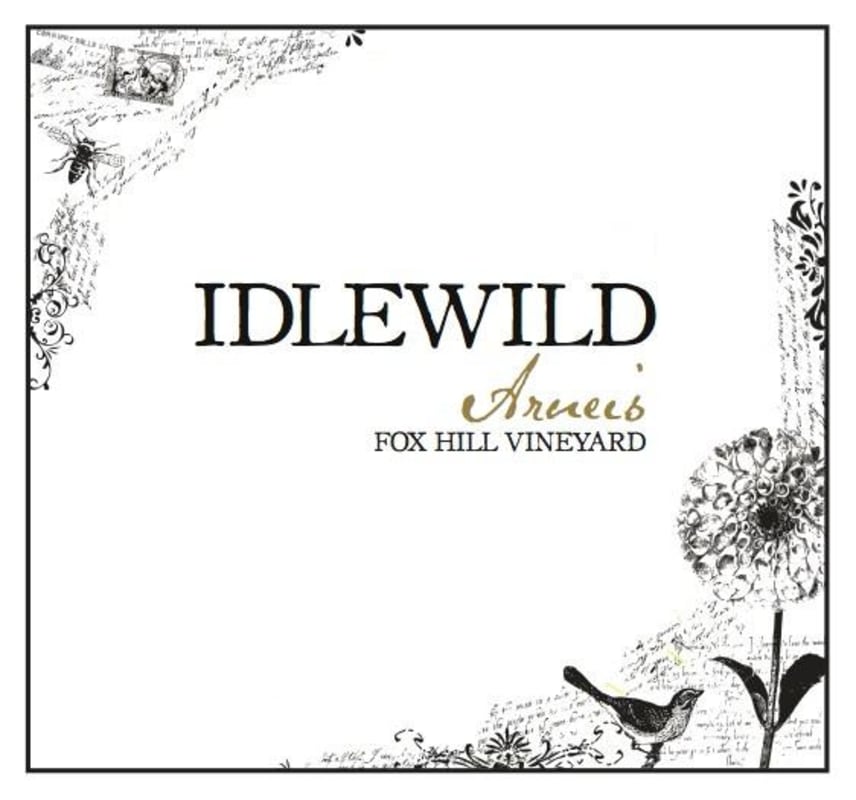 Idlewild Fox Hill Vineyard Arneis 2015 Front Label