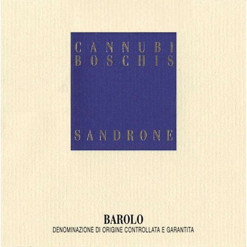 Sandrone Barolo Cannubi Boschis (1.5 Liter Magnum) 1994 Front Label