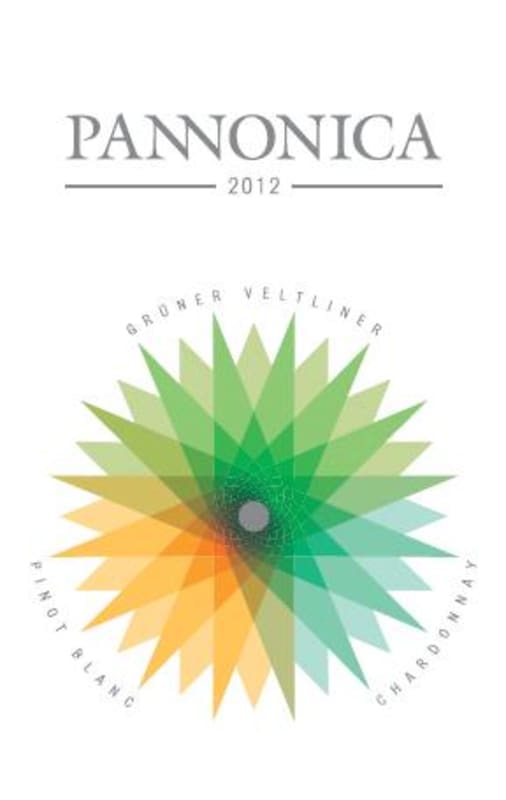 Hopler Pannonica White 2012 Front Label