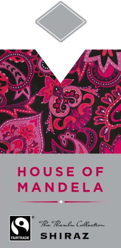 House Of Mandela The Thembu Collection Shiraz 2015 Front Label