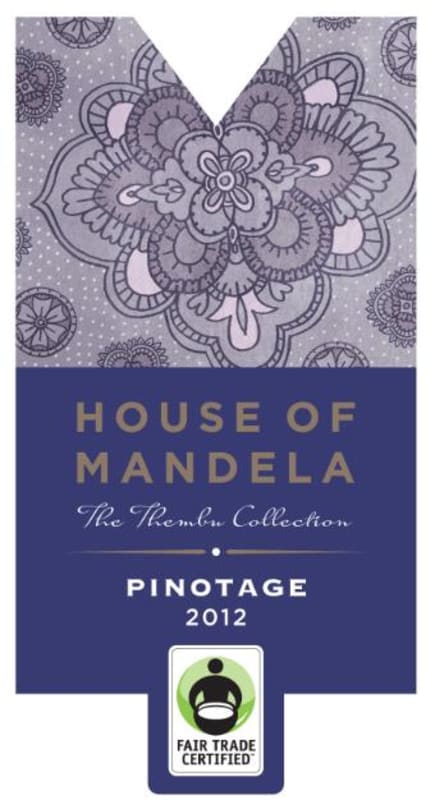 House Of Mandela The Thembu Collection Pinotage 2012 Front Label
