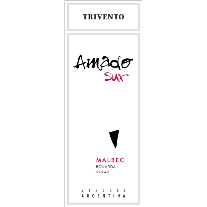 Trivento Amado Sur 2012 Front Label