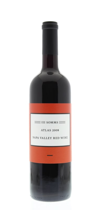 III Somms Atlas Napa Valley Red 2008 Front Bottle Shot