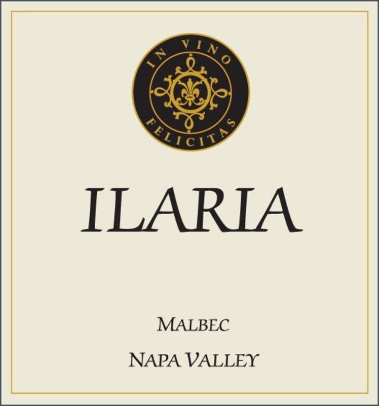 Ilaria do not use Malbec 2013 Front Label